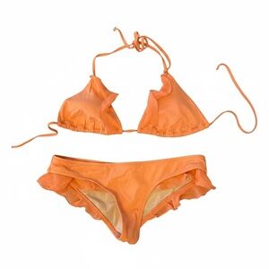 Peach Bikini Set (Bottoms M Top L)